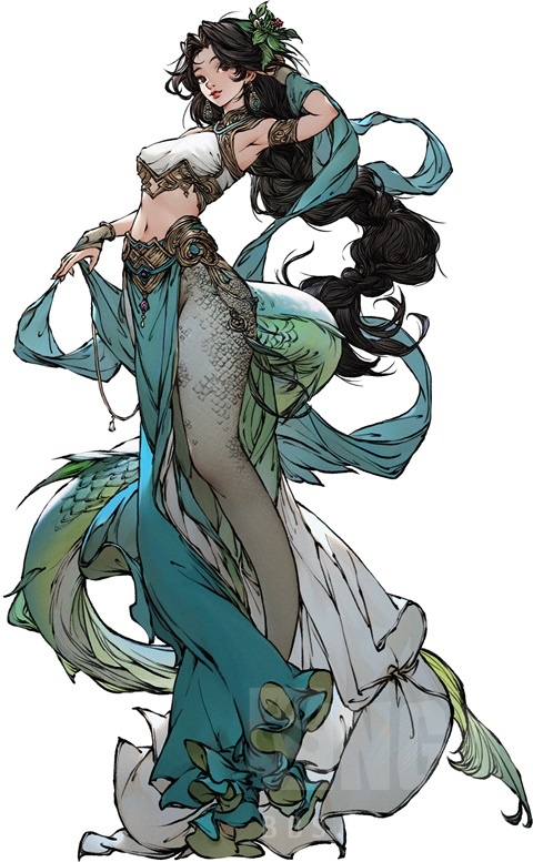 旧日女修部分人物立绘公开灵动飘逸翩若惊鸿