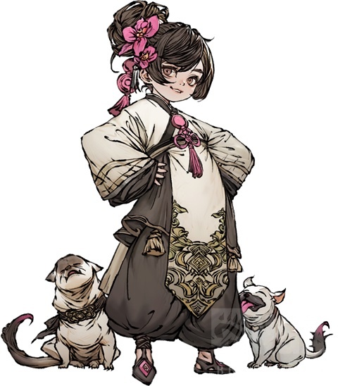 旧日女修部分人物立绘公开灵动飘逸翩若惊鸿