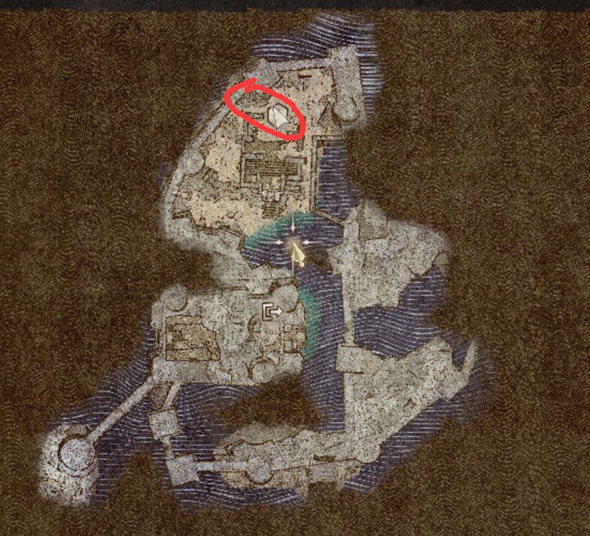 在海底神殿发现了奇怪的交互点