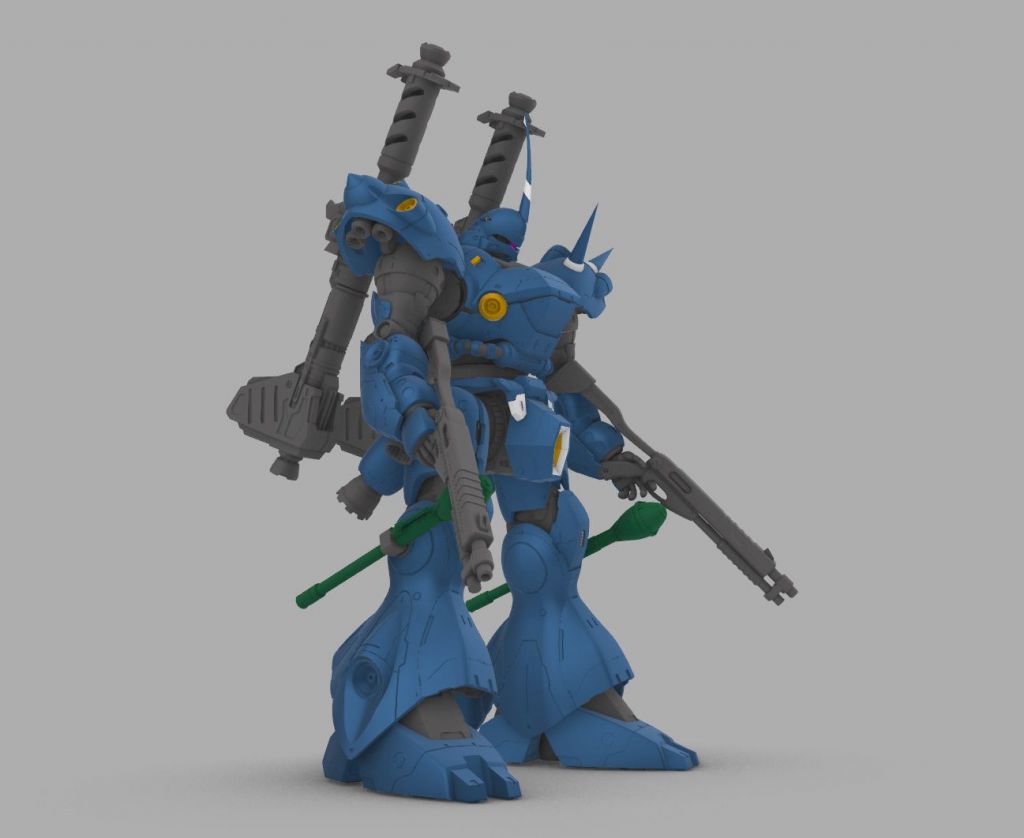 手办京宝梵武器搭载