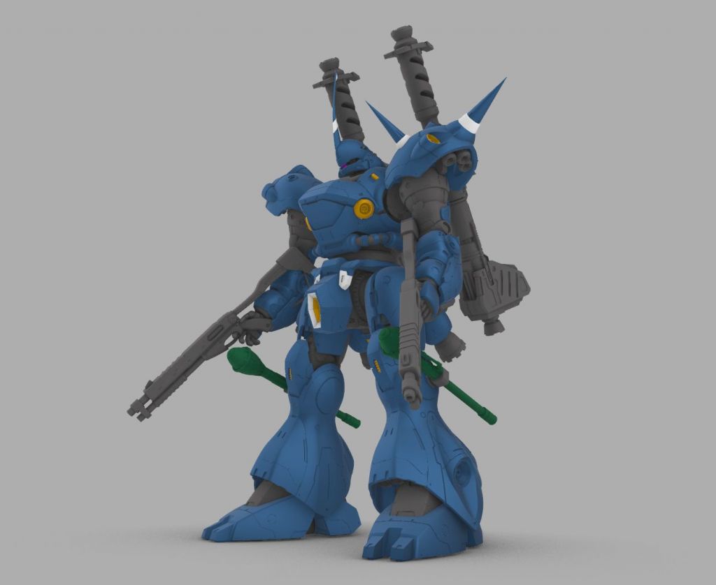 手办京宝梵武器搭载