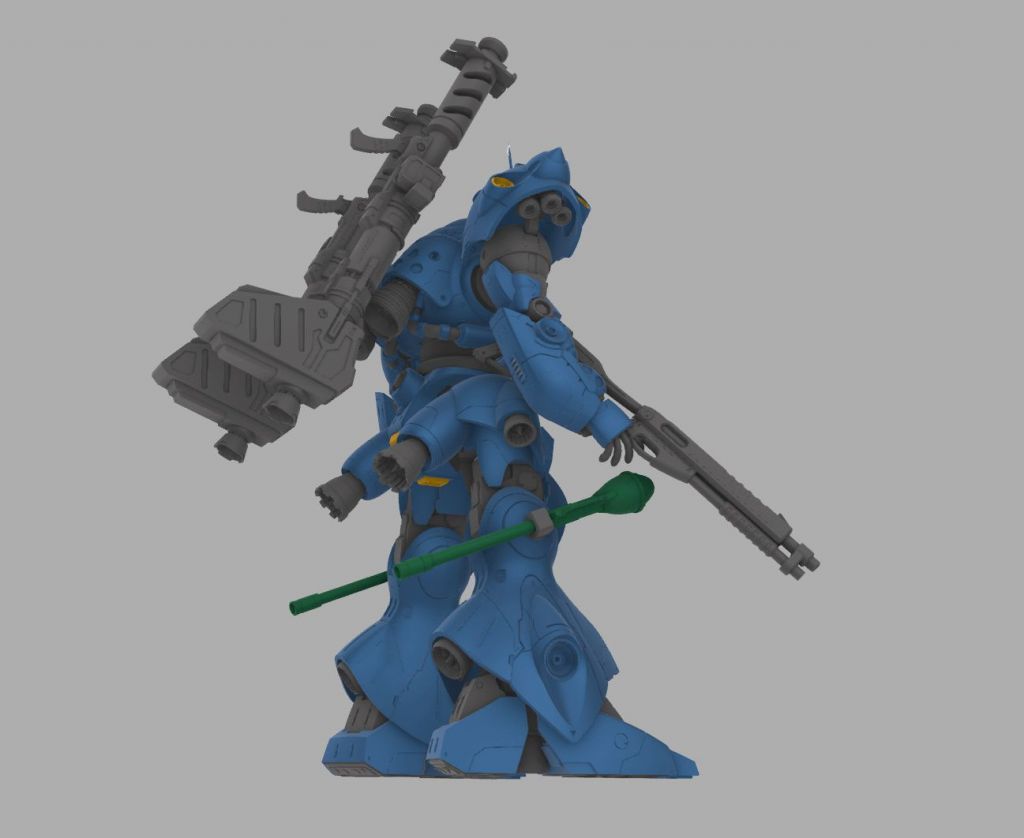 手办京宝梵武器搭载