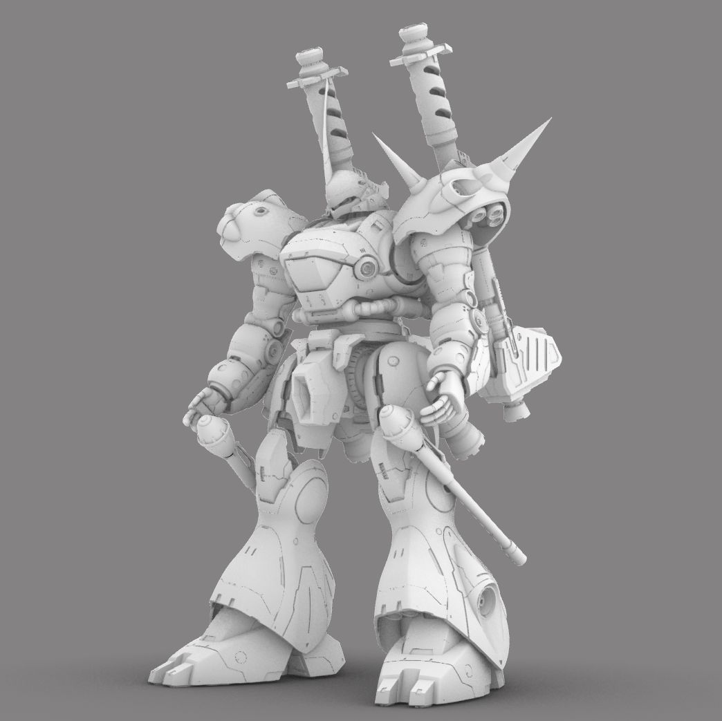 手办京宝梵武器搭载