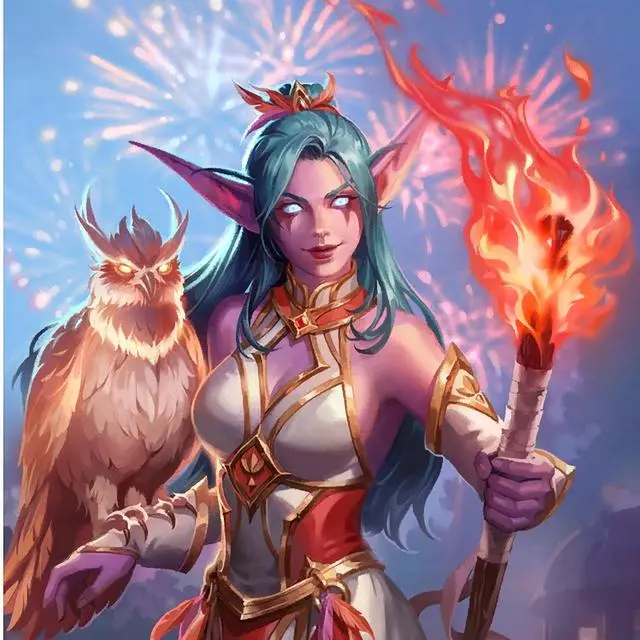 [破事水] 求火炬手泰兰德 皮肤的原画