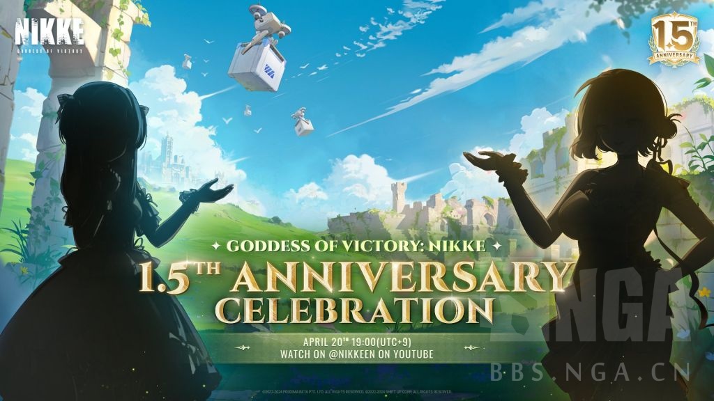 推特上有人调了下国际服生放预告图的对比度阿尼斯礼服可爱捏