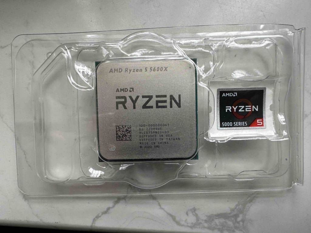 电脑硬件710出一个盒装amd5600x发到付