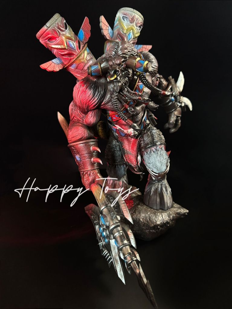 魔兽世界凯恩血蹄涂装完成展示