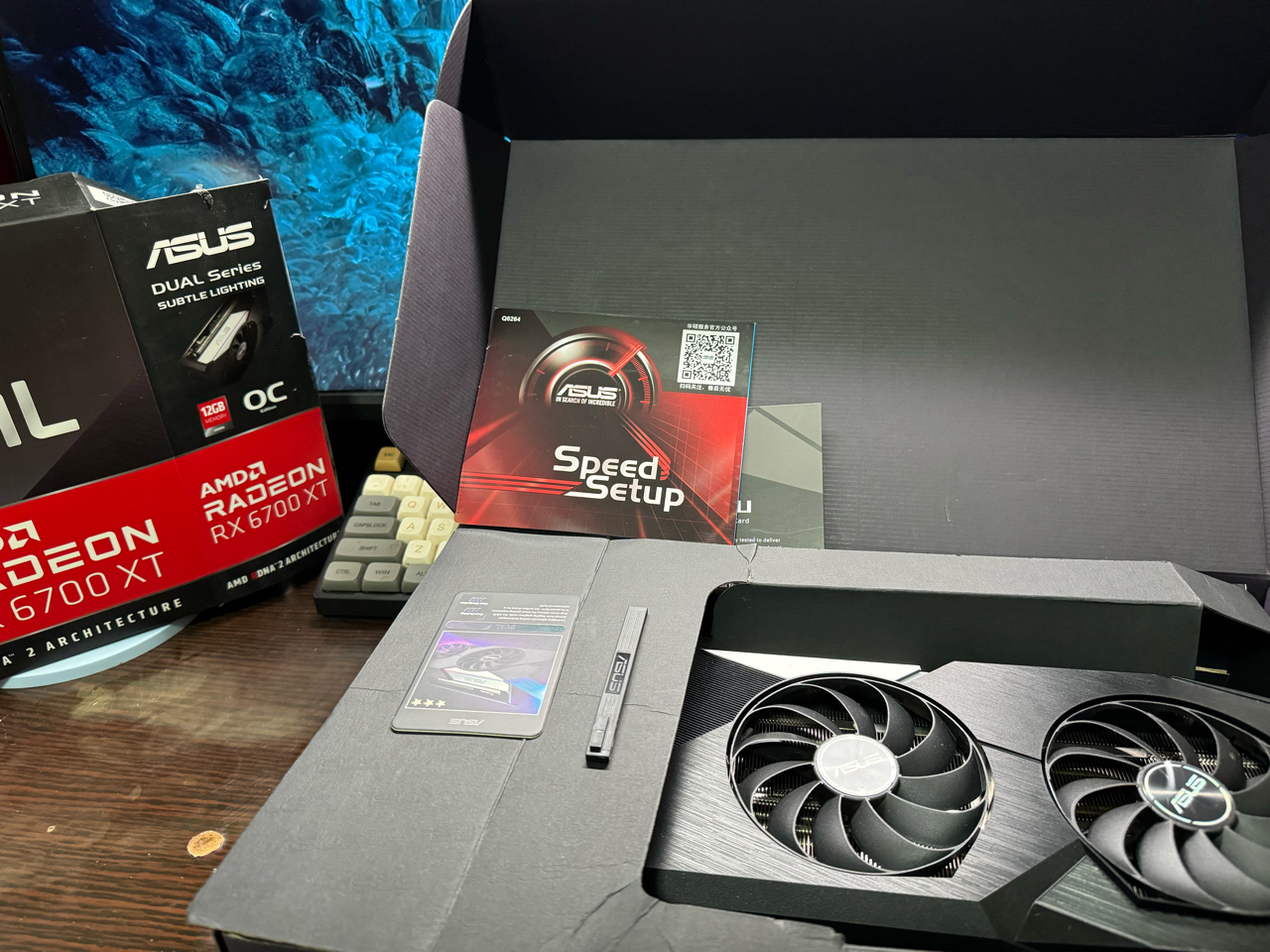 出华硕6700xto12g雪豹箱说全一手