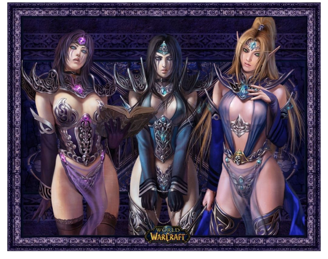 破事水不得不说这个通灵学院三个女boss的同人图画的不错