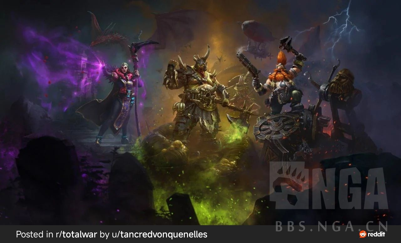 战锤3腐败王座dlc宣传画泄露