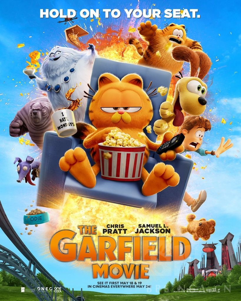 新闻加菲猫动画大电影曝光新正式海报