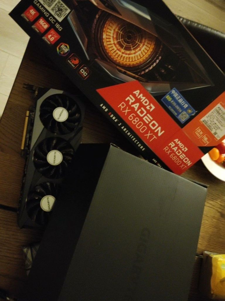 2584收了一张6800xt居然还在保