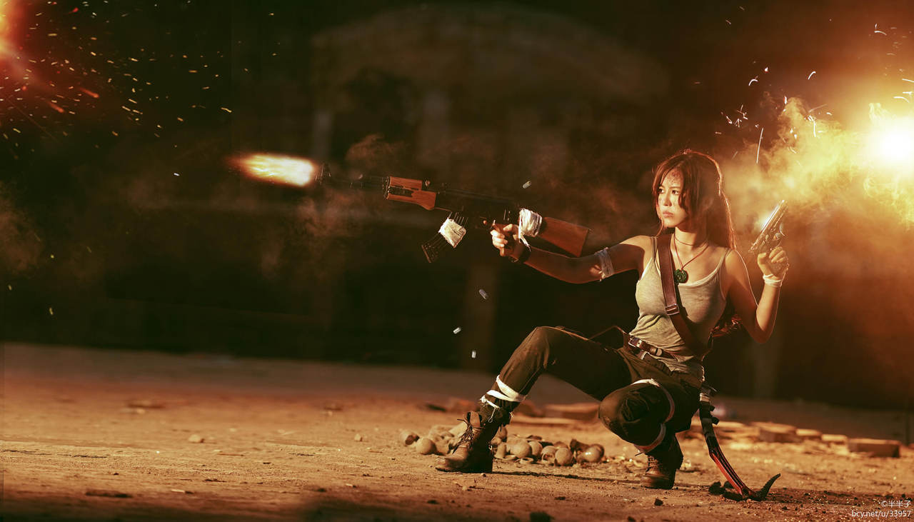 正经cos古墓丽影劳拉