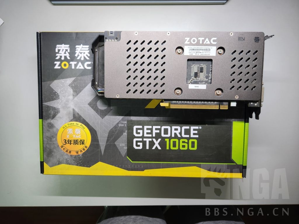 出一个索泰10606g京东自营购入全程自用无修