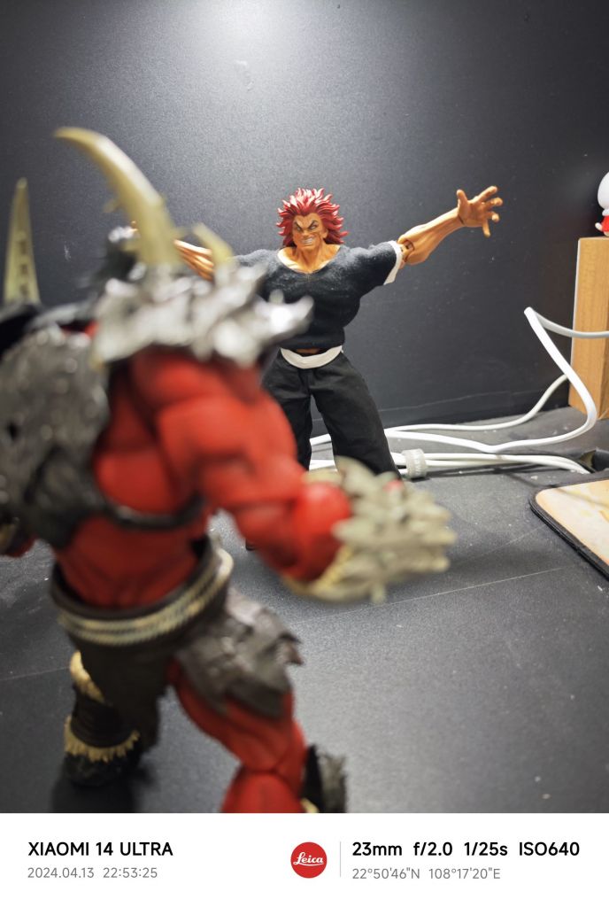 手办勇次郎雷普兽人的珍贵画面