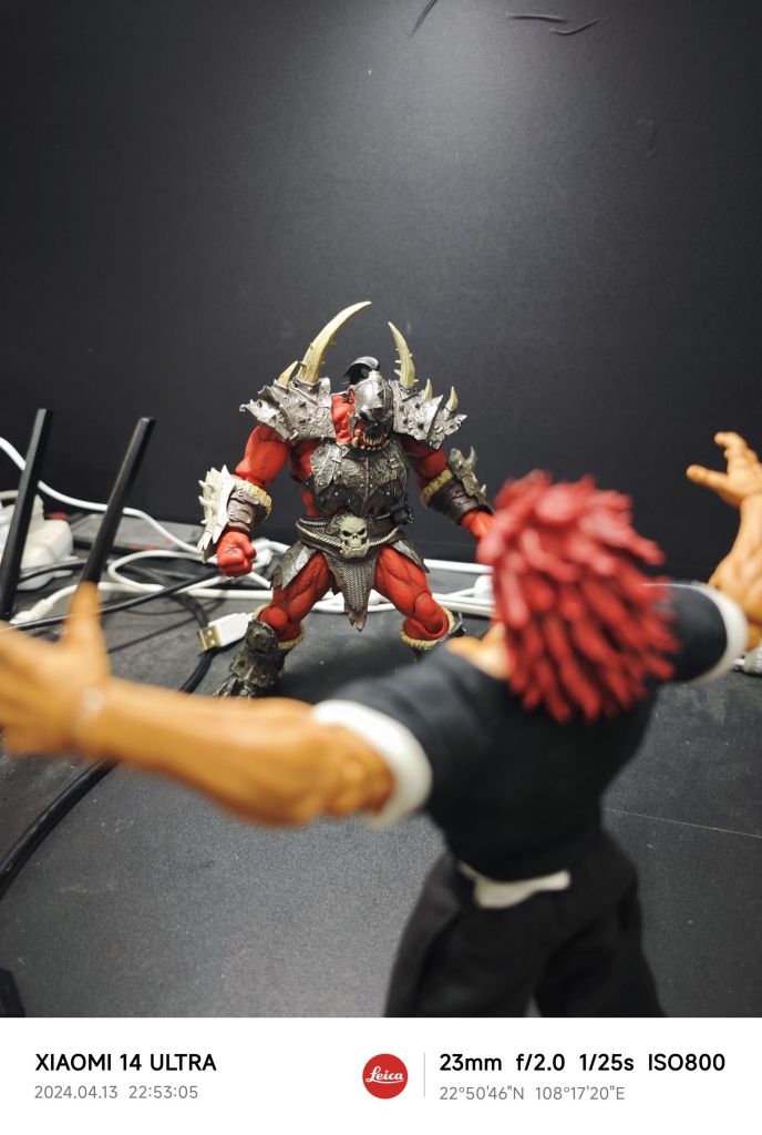 手办勇次郎雷普兽人的珍贵画面