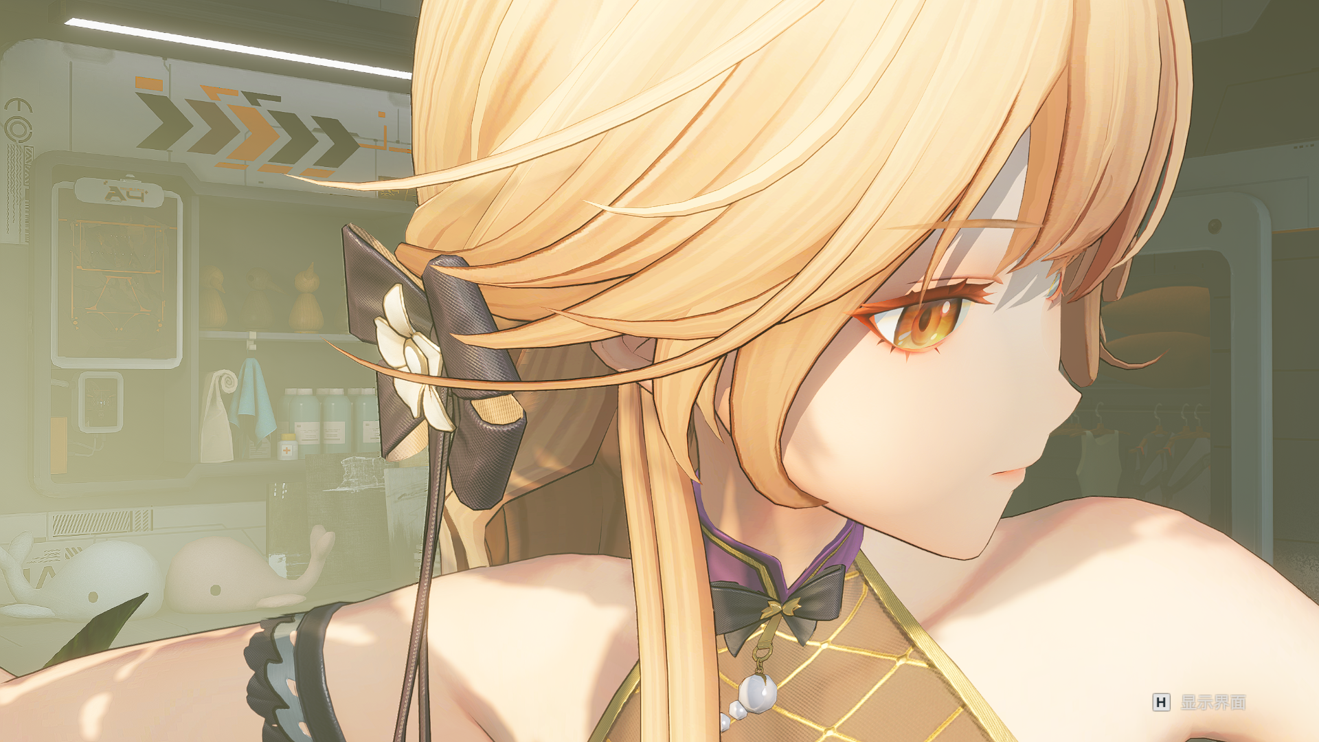 少女前线追放休息室姿势使用指南闪电篇紫雨心ver