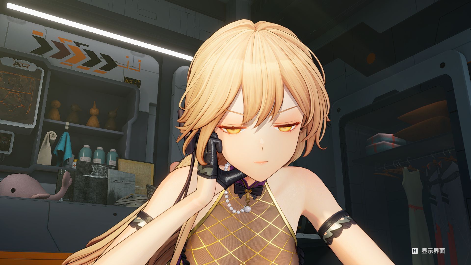 少女前线追放休息室姿势使用指南闪电篇紫雨心ver