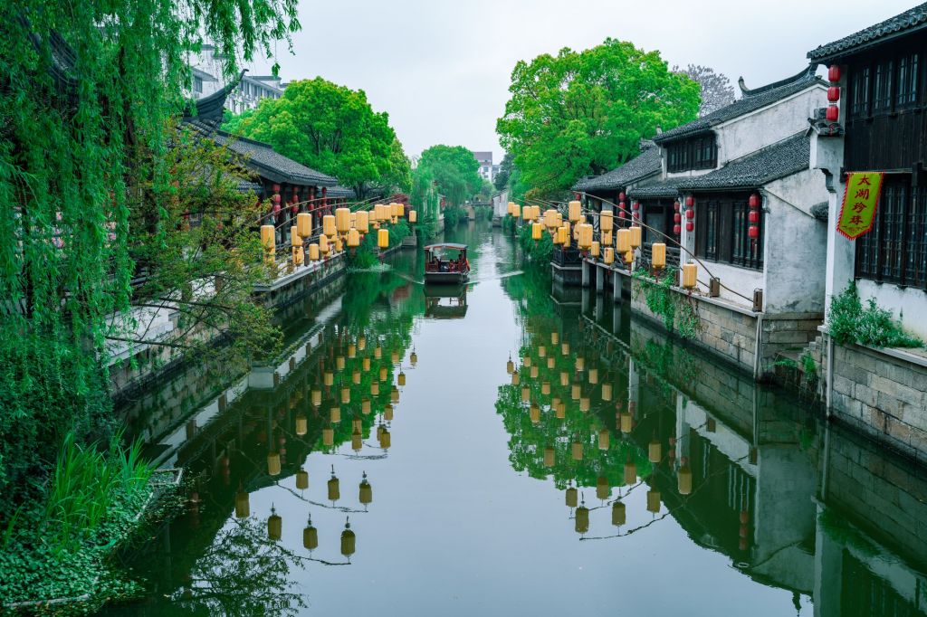 荡口古镇人少景美速来