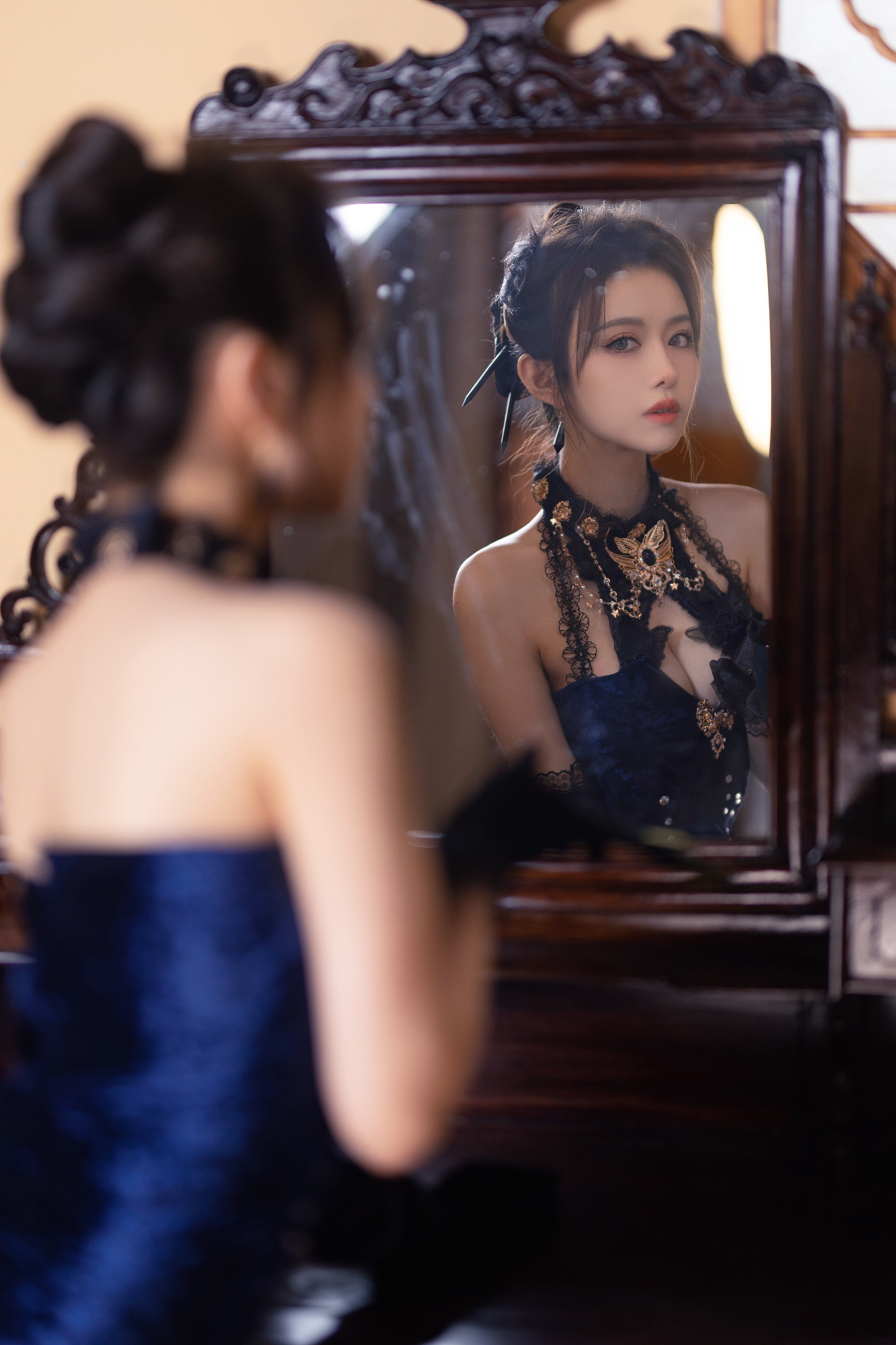 shika小鹿鹿烽火经年旗袍