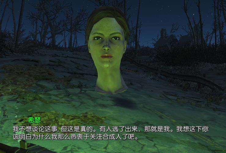 辐射4求助这两天回味辐射4啊又遇到了mod角色只有个光头的情况有大佬