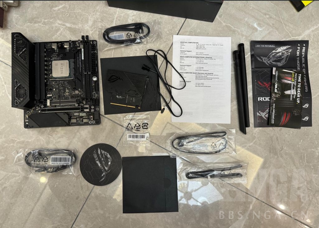 电脑硬件amdr95950x华硕x570c8i打包出340