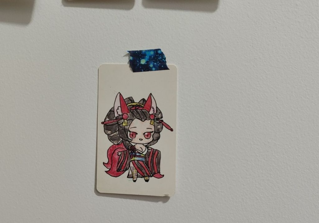 式神小画之三尾狐