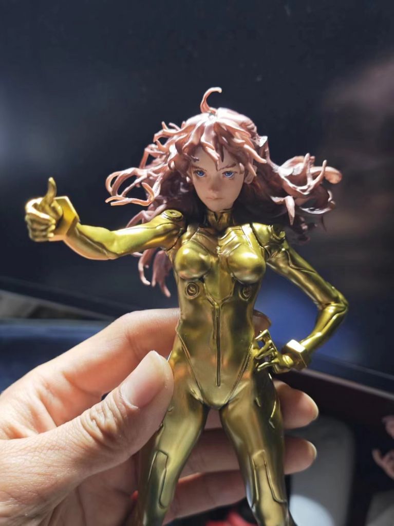 技术交流雕像手办16明日香gk喷涂完成