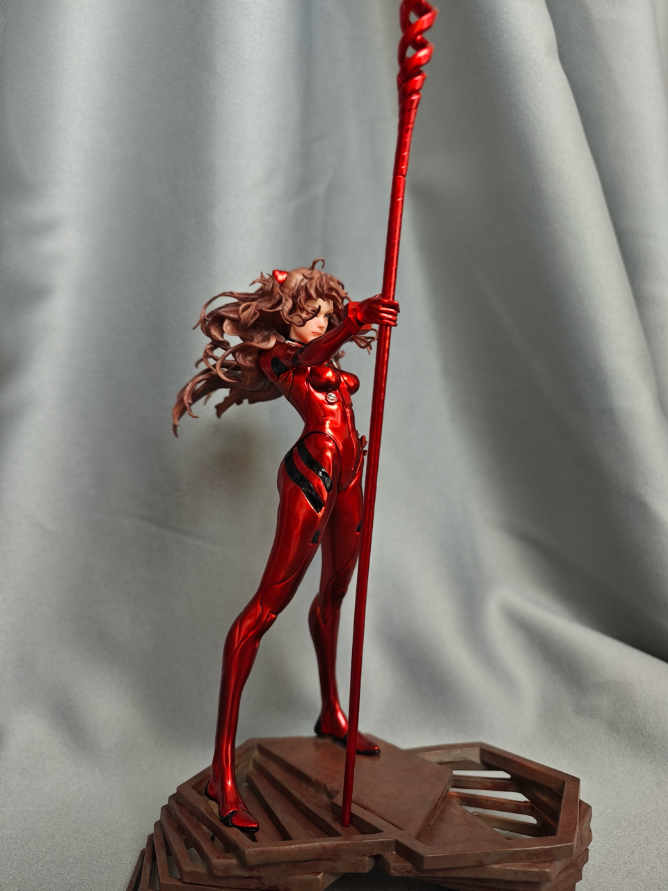 技术交流雕像手办16明日香gk喷涂完成