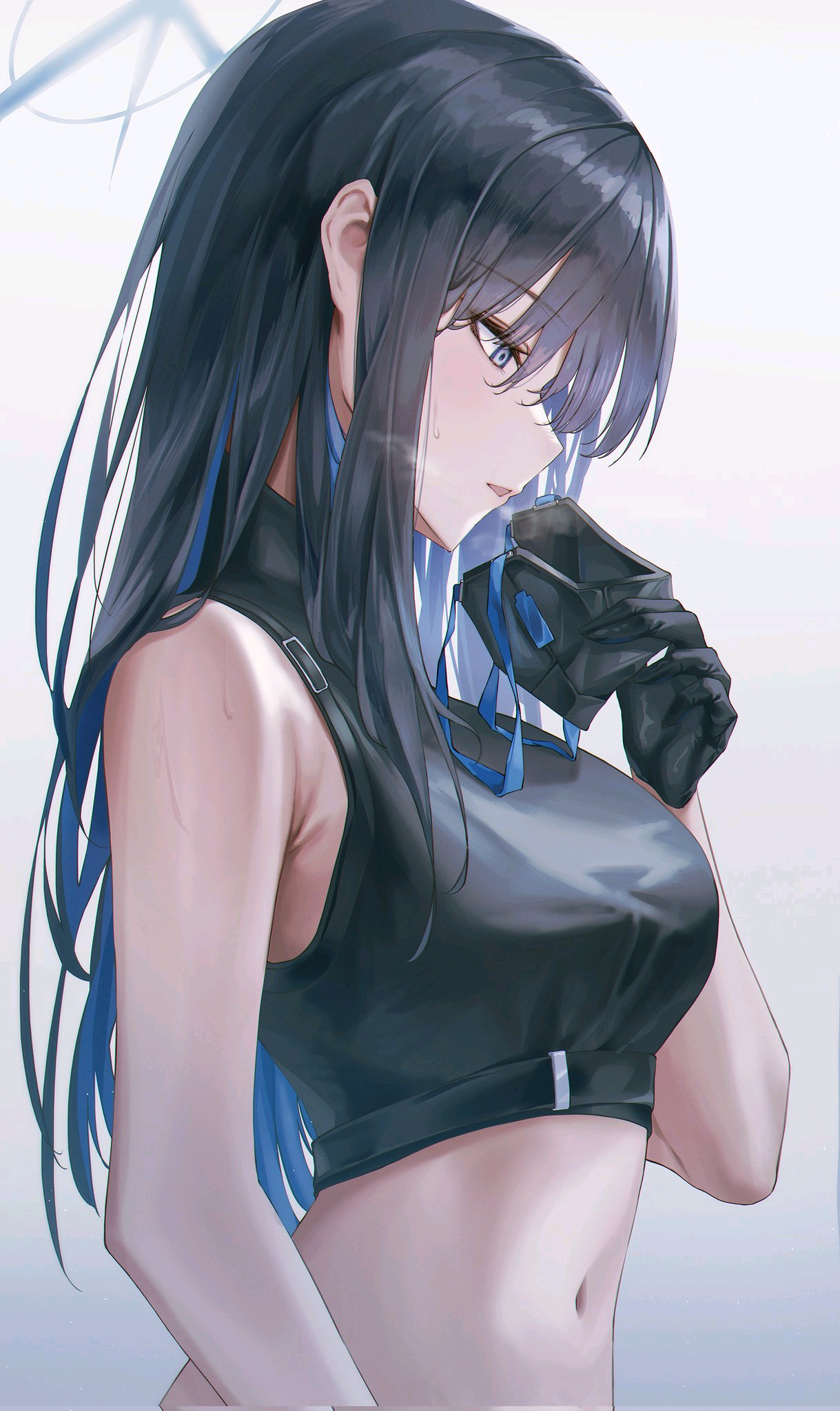 同人搬运摘下口罩的纱织