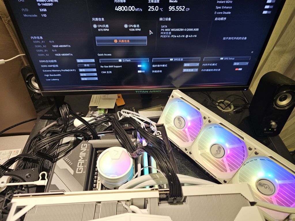 第一次装机,是不是到这个界面就说明硬件没啥问题了 