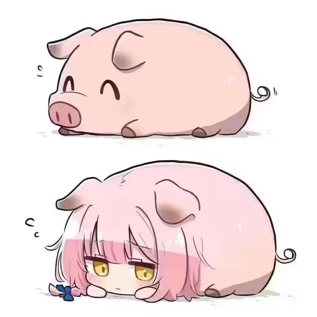 [闲谈交流][绘画搬运]可爱的澄闪小猪
