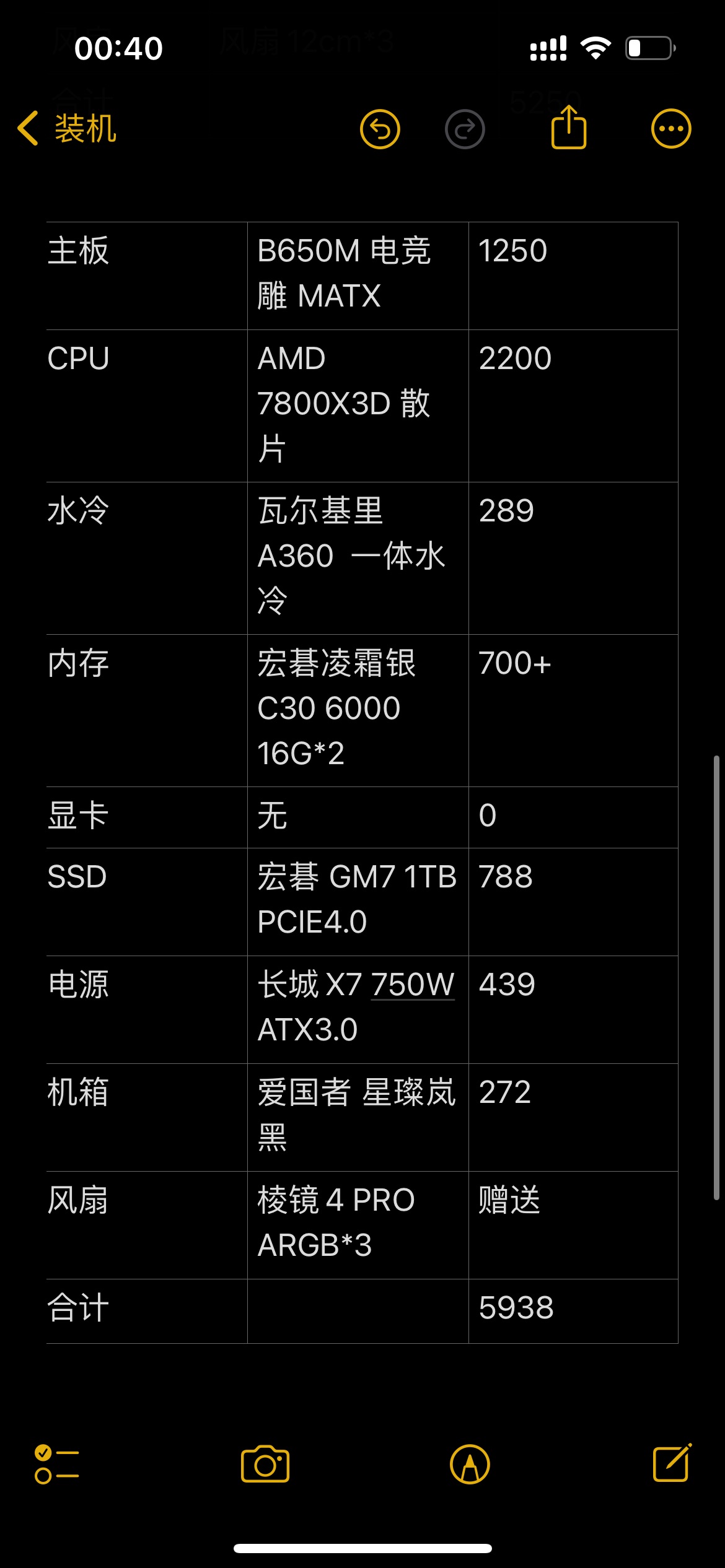 大佬们看看 dy 这套整机合理吗