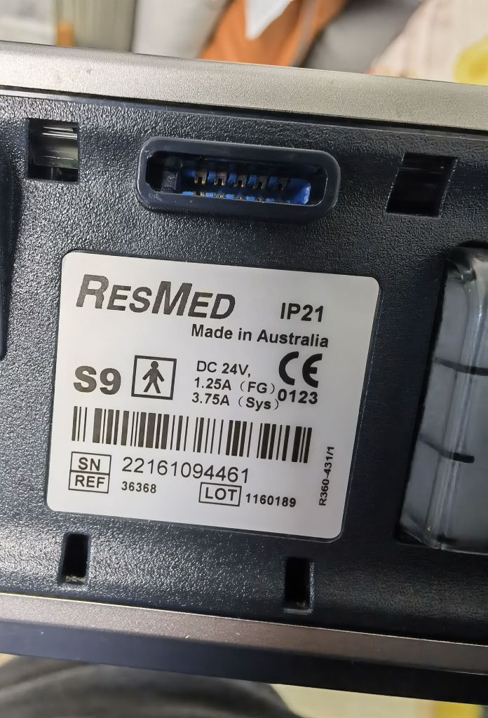 [穿戴设备]瑞思迈s9vpap st双水平呼吸机