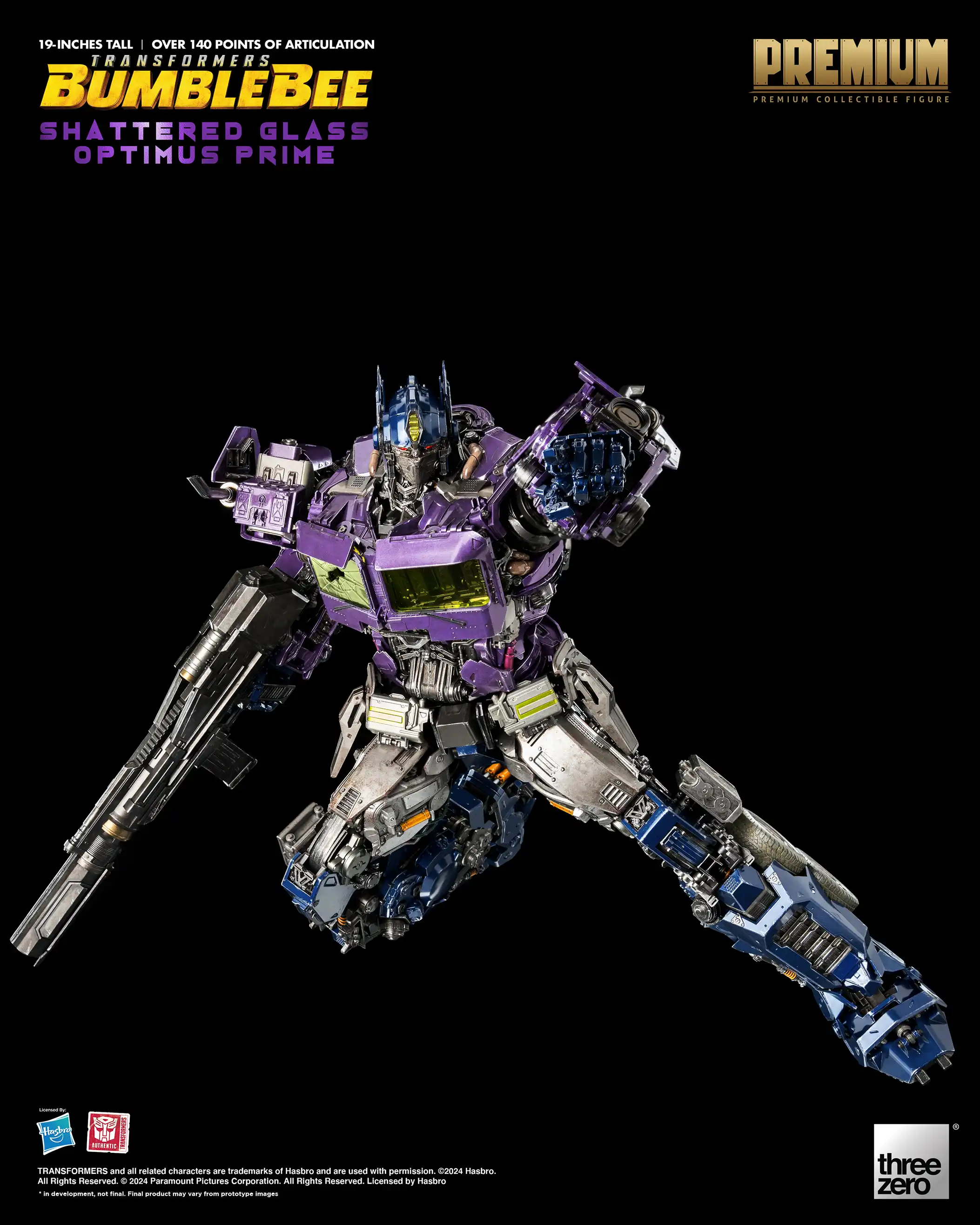 [新闻资讯] threezero  变形金刚:大黄蜂> premium镜像宇宙擎天柱
