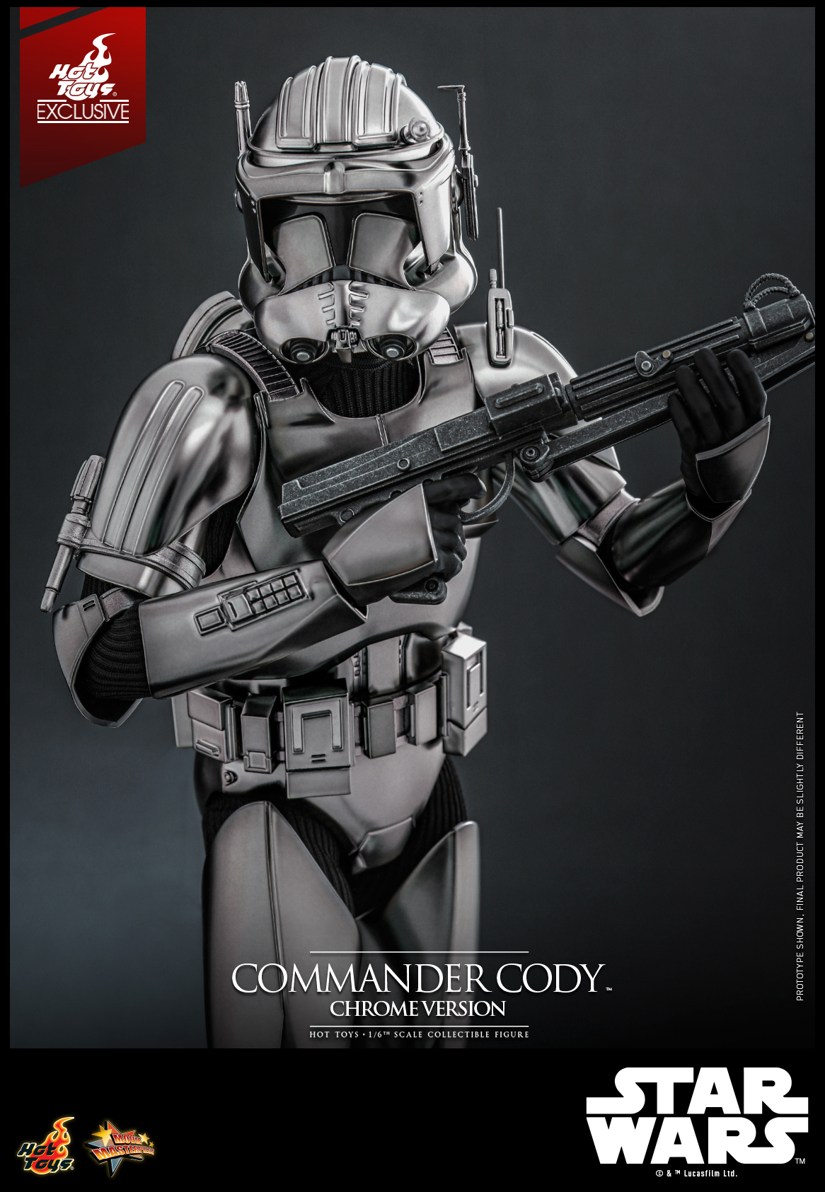 [新闻资讯] hottoys  星球大战前传3:西斯的复仇> 克隆人指挥官科迪