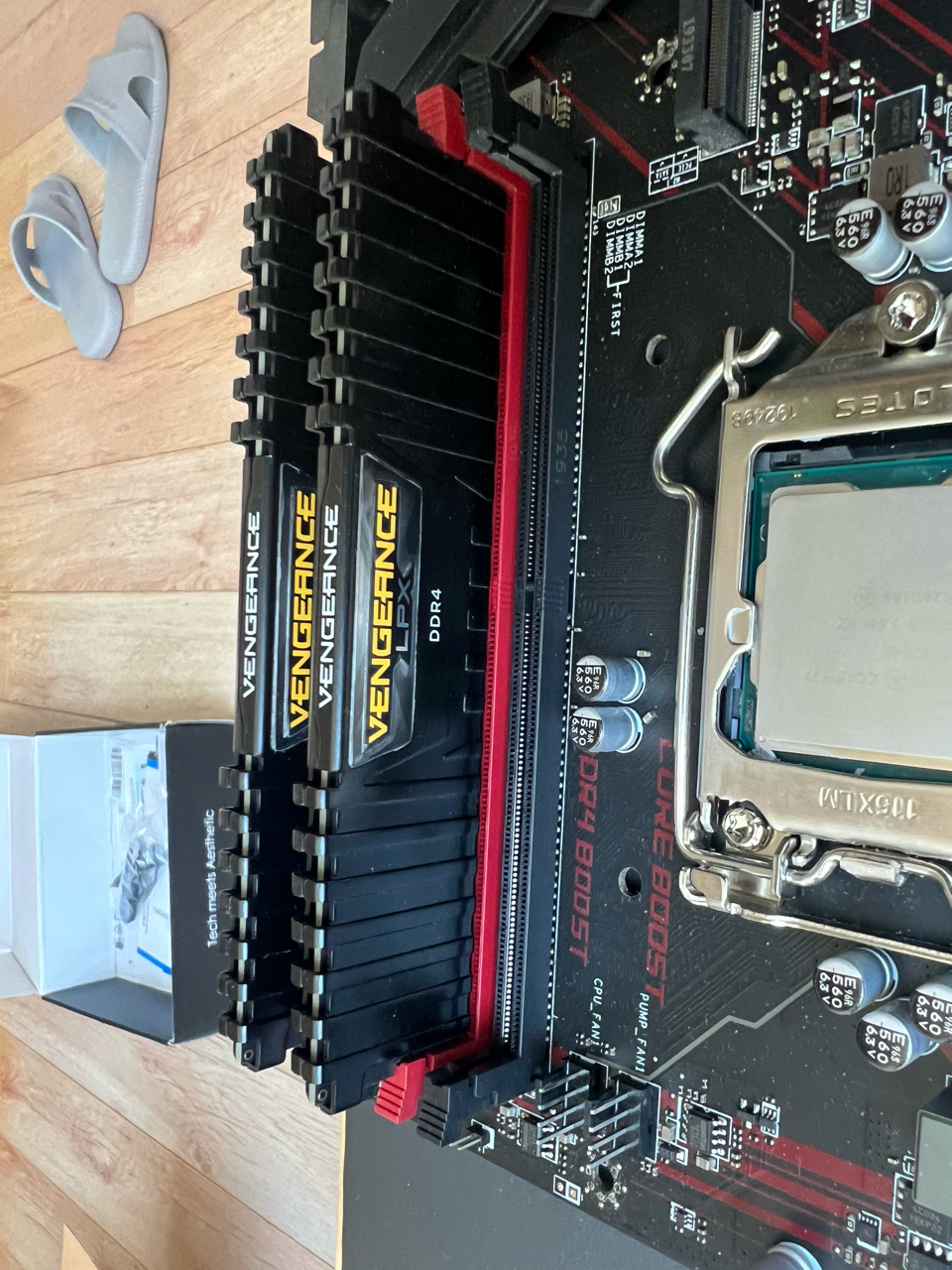 9700k 微星z390 gamingplus自用板u?内存三件套