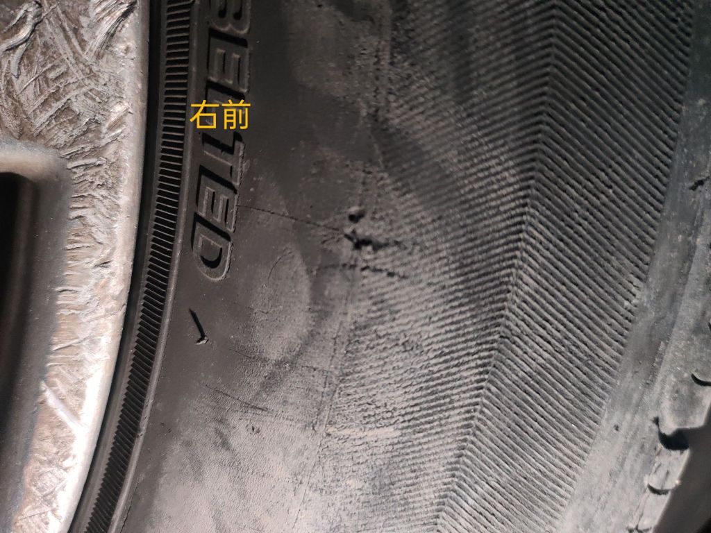 新手请问,轮胎这个磨损能走高速吗?