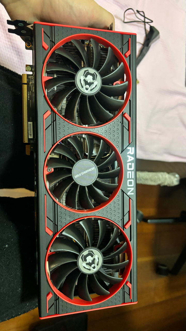 1666 包邮出  22年7月 瀚铠 rx 6700xt 12g 合金版