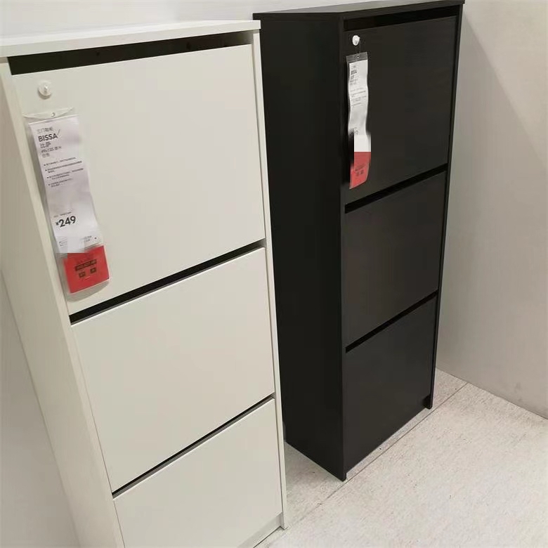 宜家bissa鞋柜98新三个杭州自提