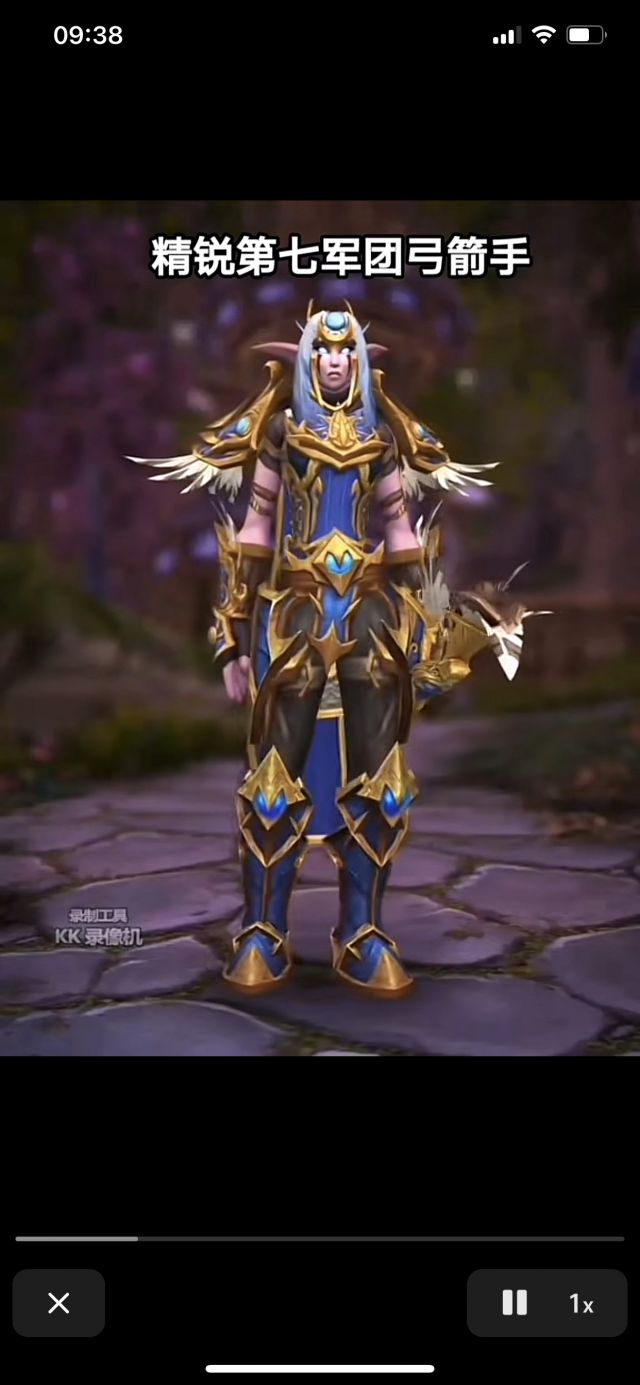 卧槽,才发现猎人有这么帅的套装吗,以前玩别的职业没注意