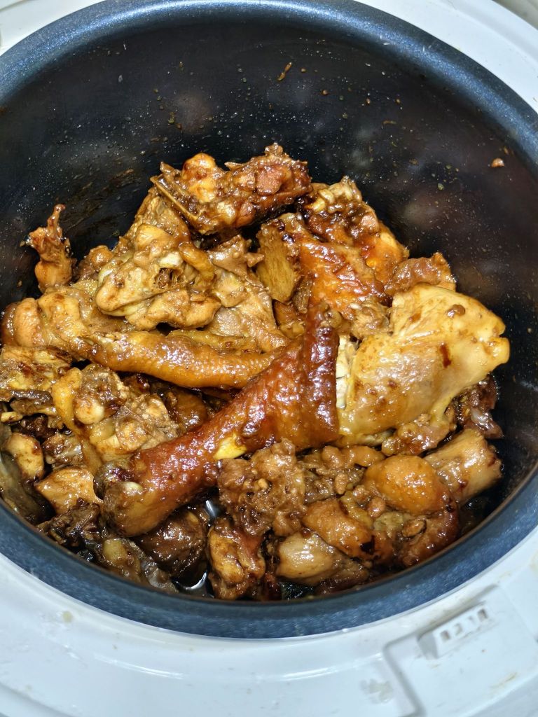 电饭煲焖鸡,懒人福音!