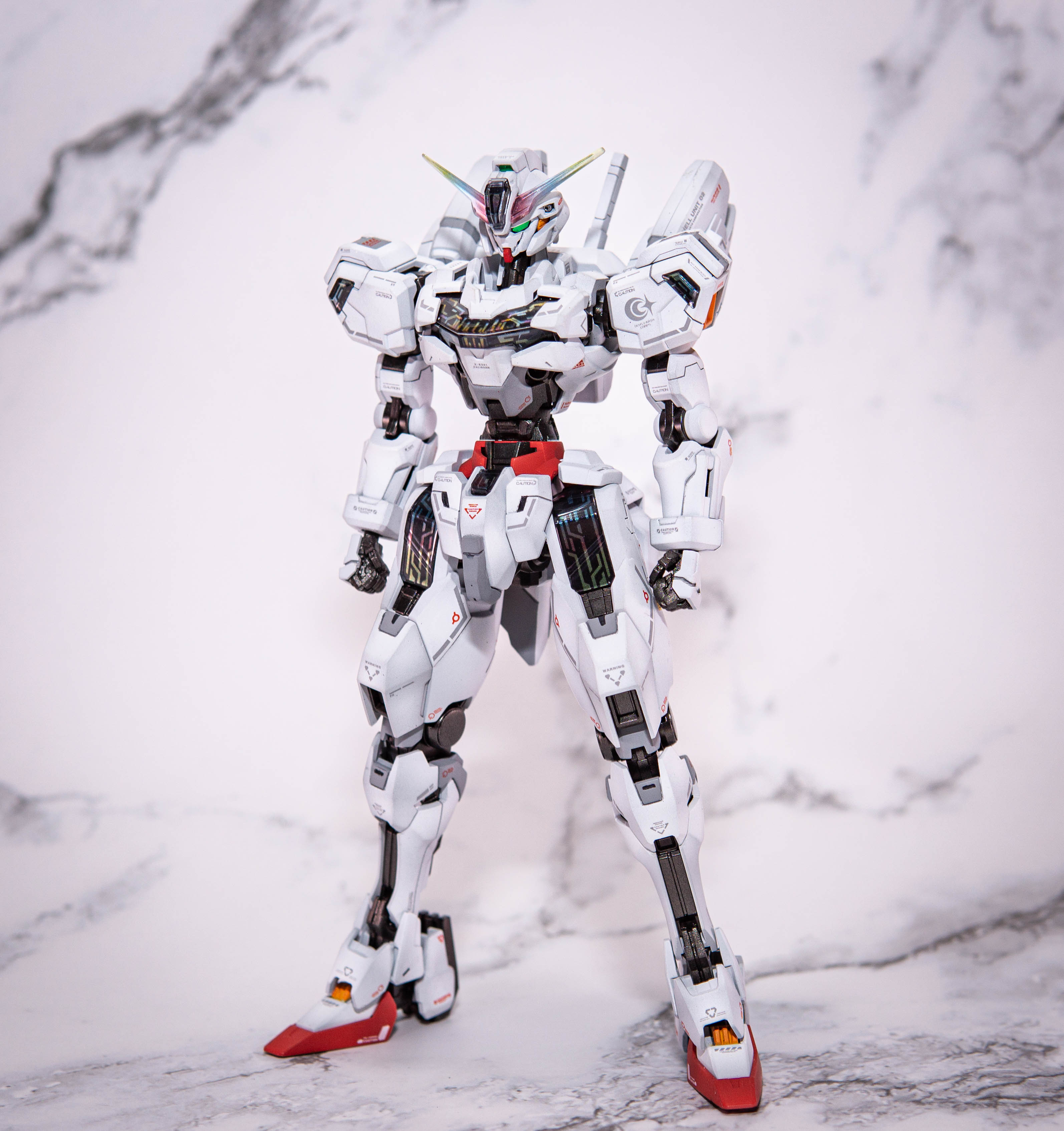 技术交流拼装hg就做个异灵高达完成