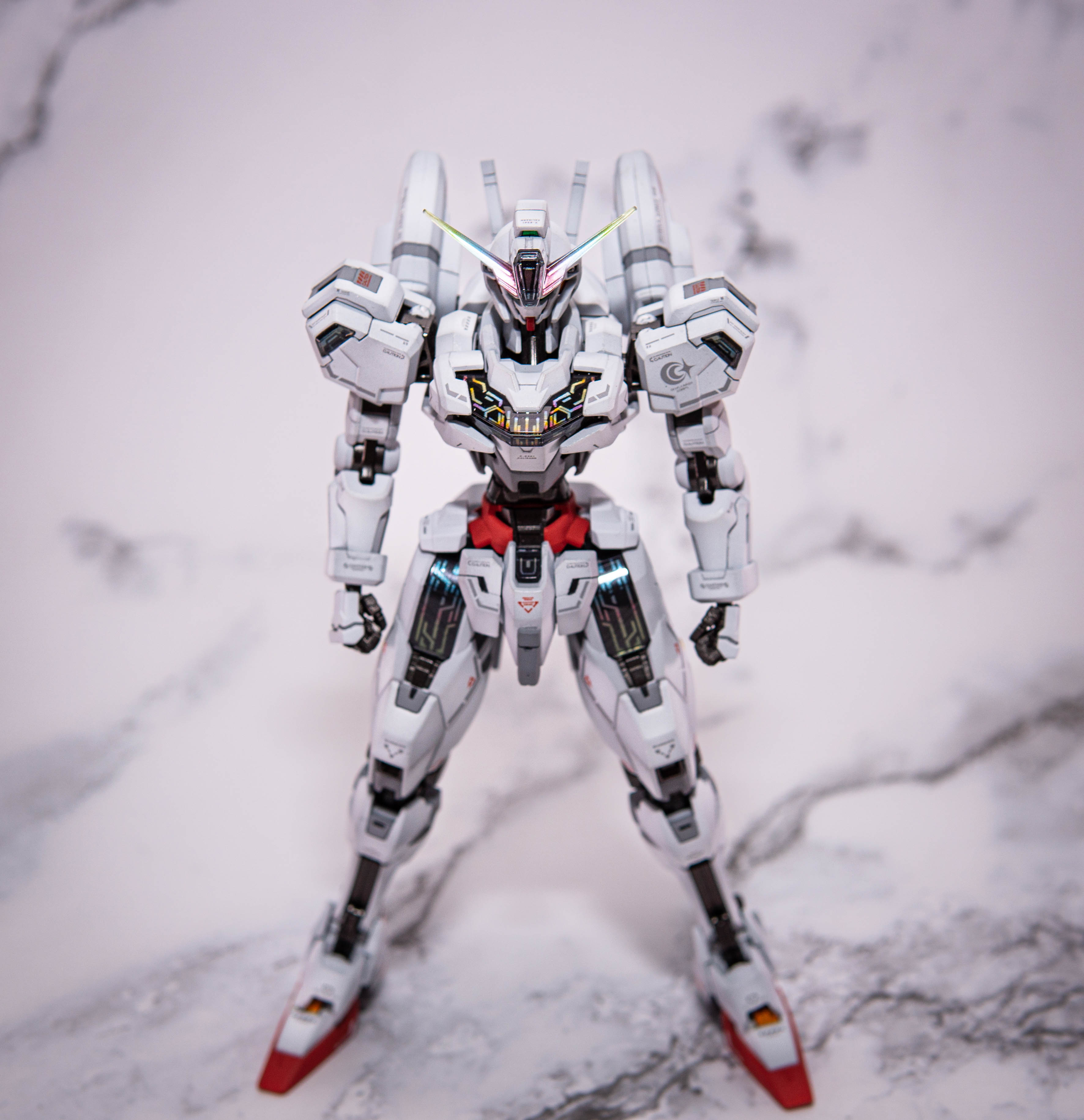 技术交流拼装hg就做个异灵高达完成