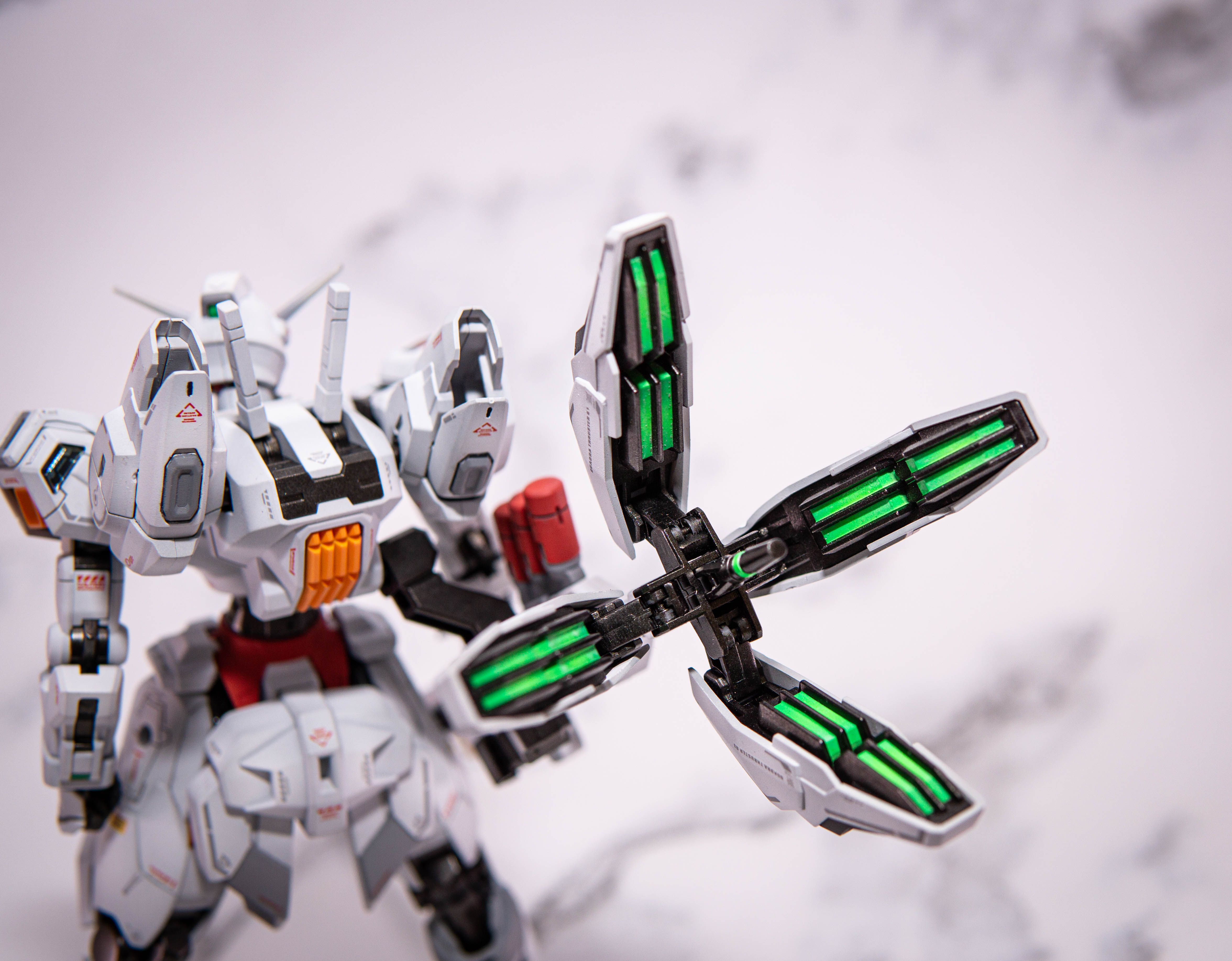 技术交流拼装hg就做个异灵高达完成