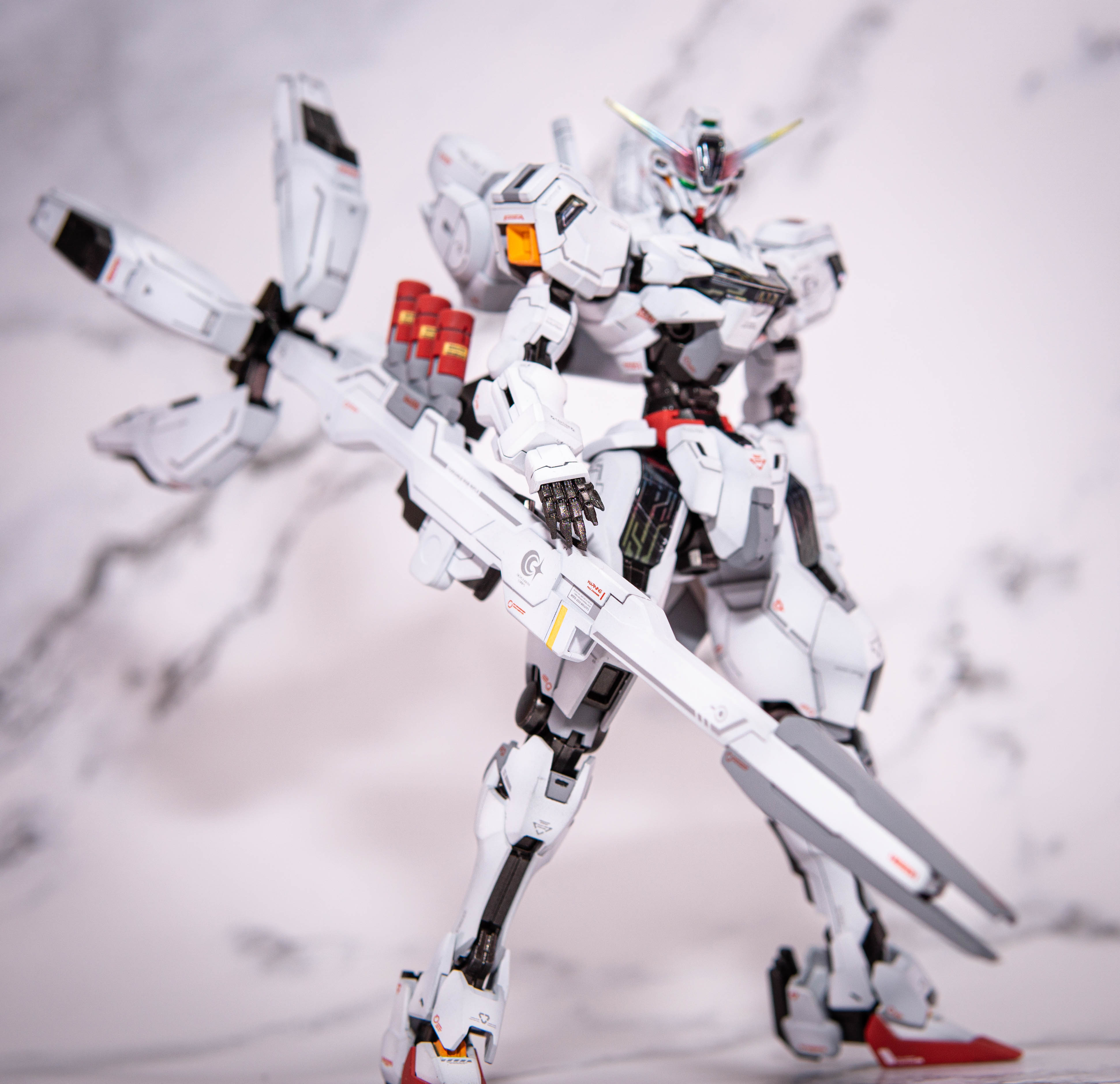 技术交流拼装hg就做个异灵高达完成