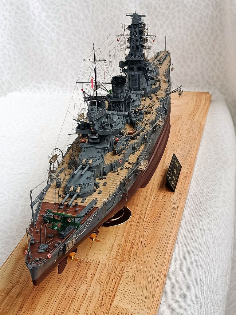 拼装1350战列舰山城