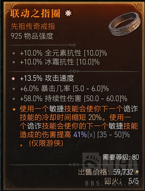 [供] 太古攻速,冰抗戒指.太古恶意项链.双太古敏捷,移速鞋子