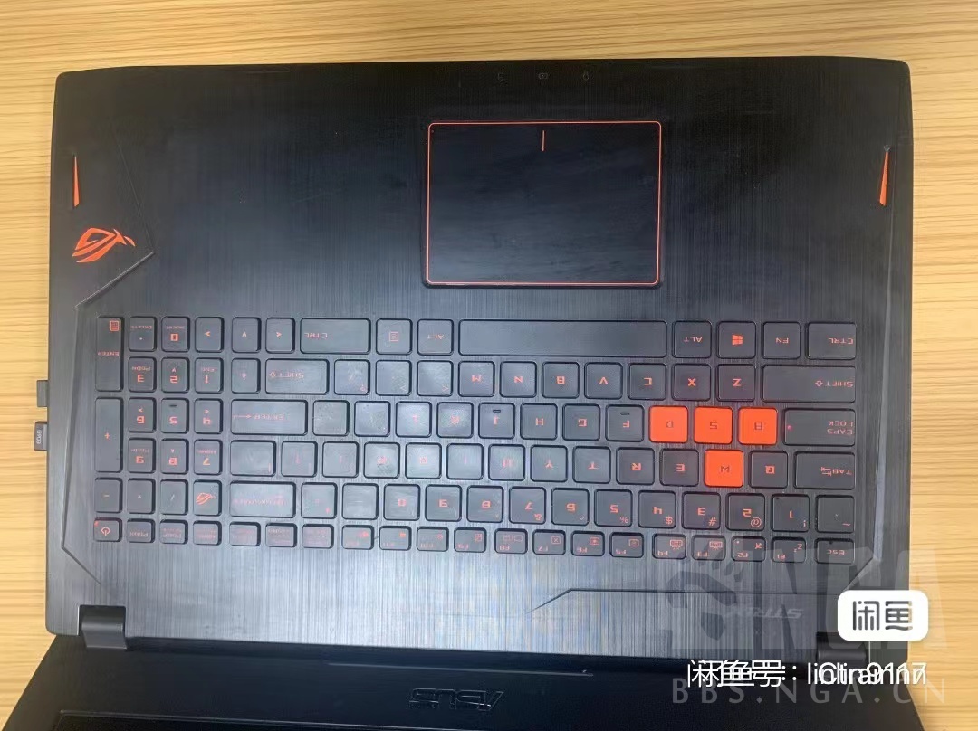 rog gl502 i7-6700hq 1060 24g  1555元