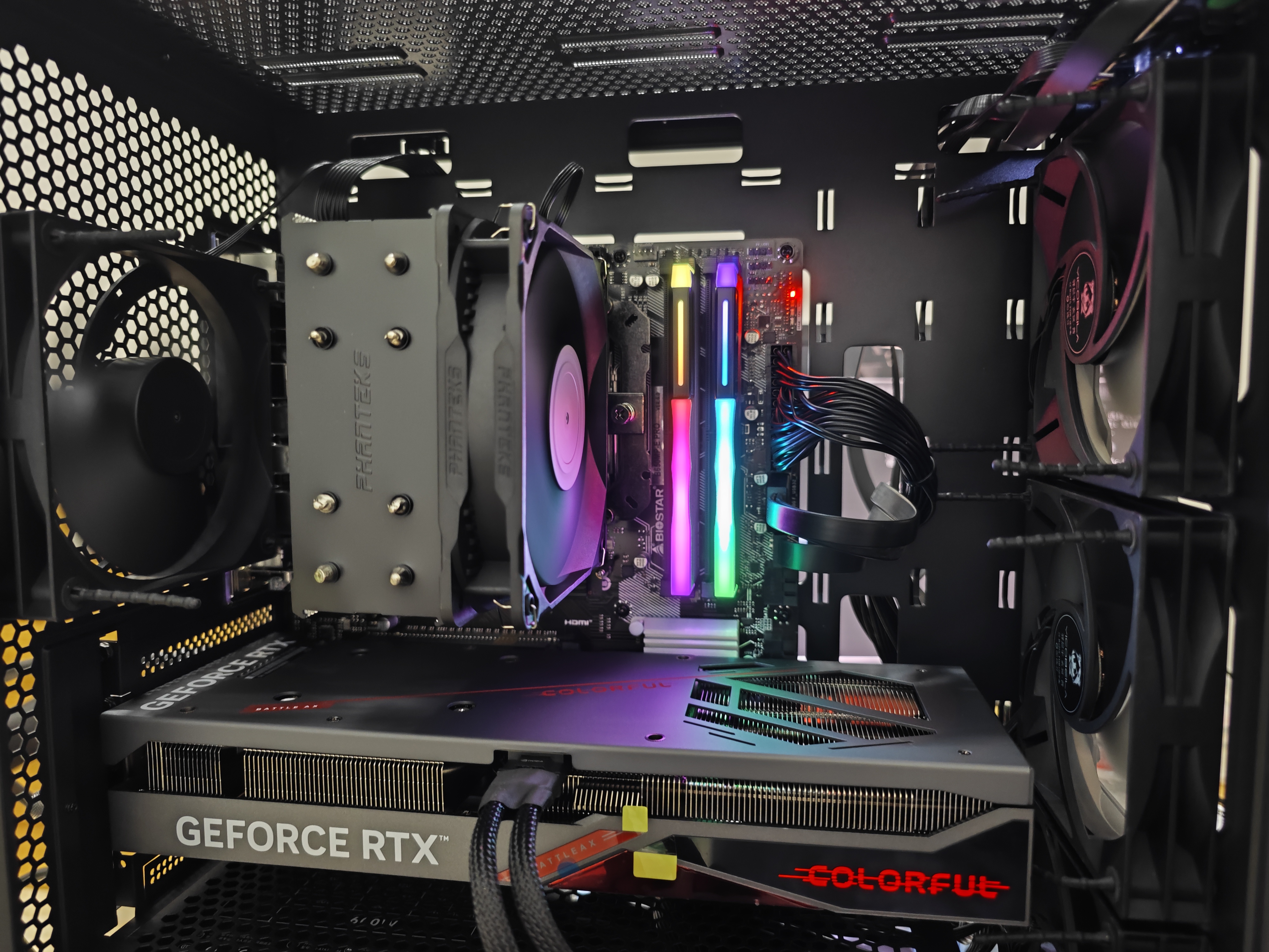 7700 映泰 4070s装机作业